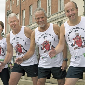 Mayors marathon team