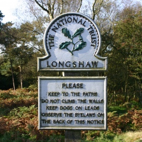 NT Longshaw Sign